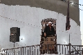 (١٠٢) الخطيب الحسيني الشيخ جعفر الدجيلي يرتقي المنبر في مقر المشروع التبليغي للحوزة العلمية في زيارة الأربعين