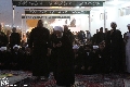 (١٤٧) ممثل المرجعية العليا والمتولي الشرعي للحرم الحسيني يؤم المصلّين في طريق يا حسين في مقر الموقع المركزي للمشروع التبليغي للحوزة العلمية في زيارة الأربعين