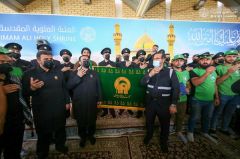 استراحة المرتضى (عليه السلام) على طريق (ياحسين) تستضيف وفد العتبة الرضوية المقدسة