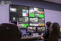 إعلام العتبة العلوية يقدم خدمات النقل الفضائي المباشر لمختلف وسائل الإعلام المرئية في زيارة الأربعين