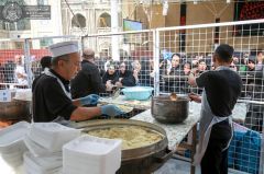 مضيف العتبة العلوية يفتح خمسة مواقع لضيافة زائرين الأربعين